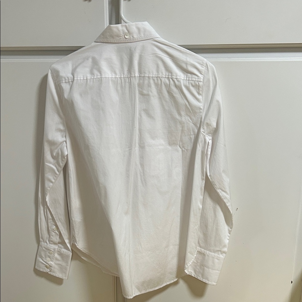Madewell Women's White Button Down Shirt - Picture 4 of 5